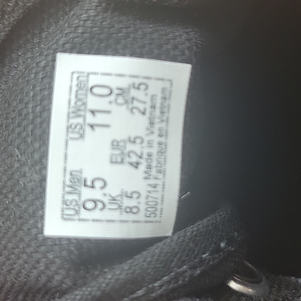 Vans  Black and Pink Patterned Sneakers - Picture 11 of 11